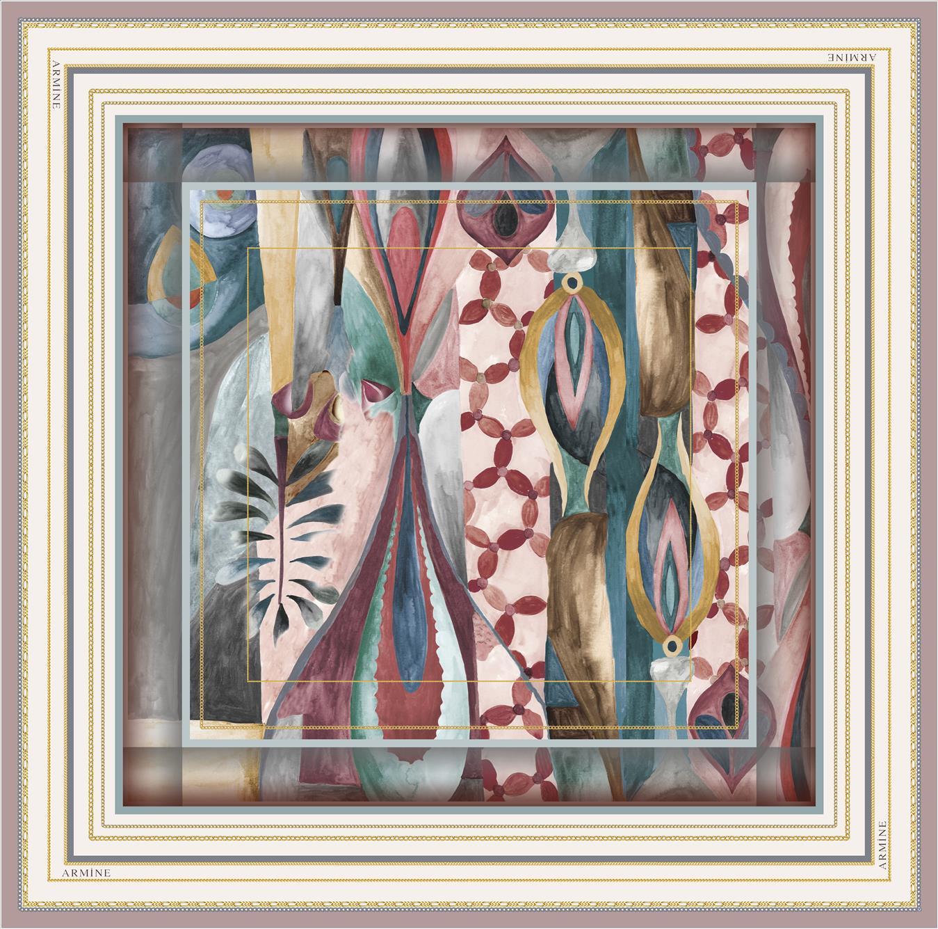 Armine Miro Turkish Silk Scarf No. 80 - Beautiful Hijab Styles