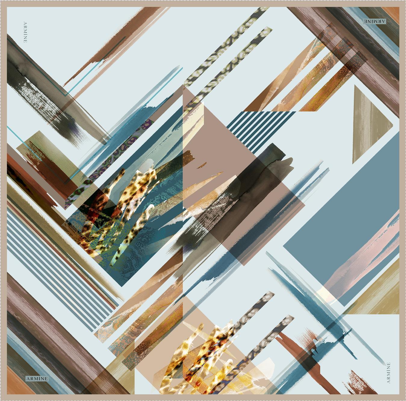 Armine Mikasa Silk Hair Wrap No. 38 - Beautiful Hijab Styles