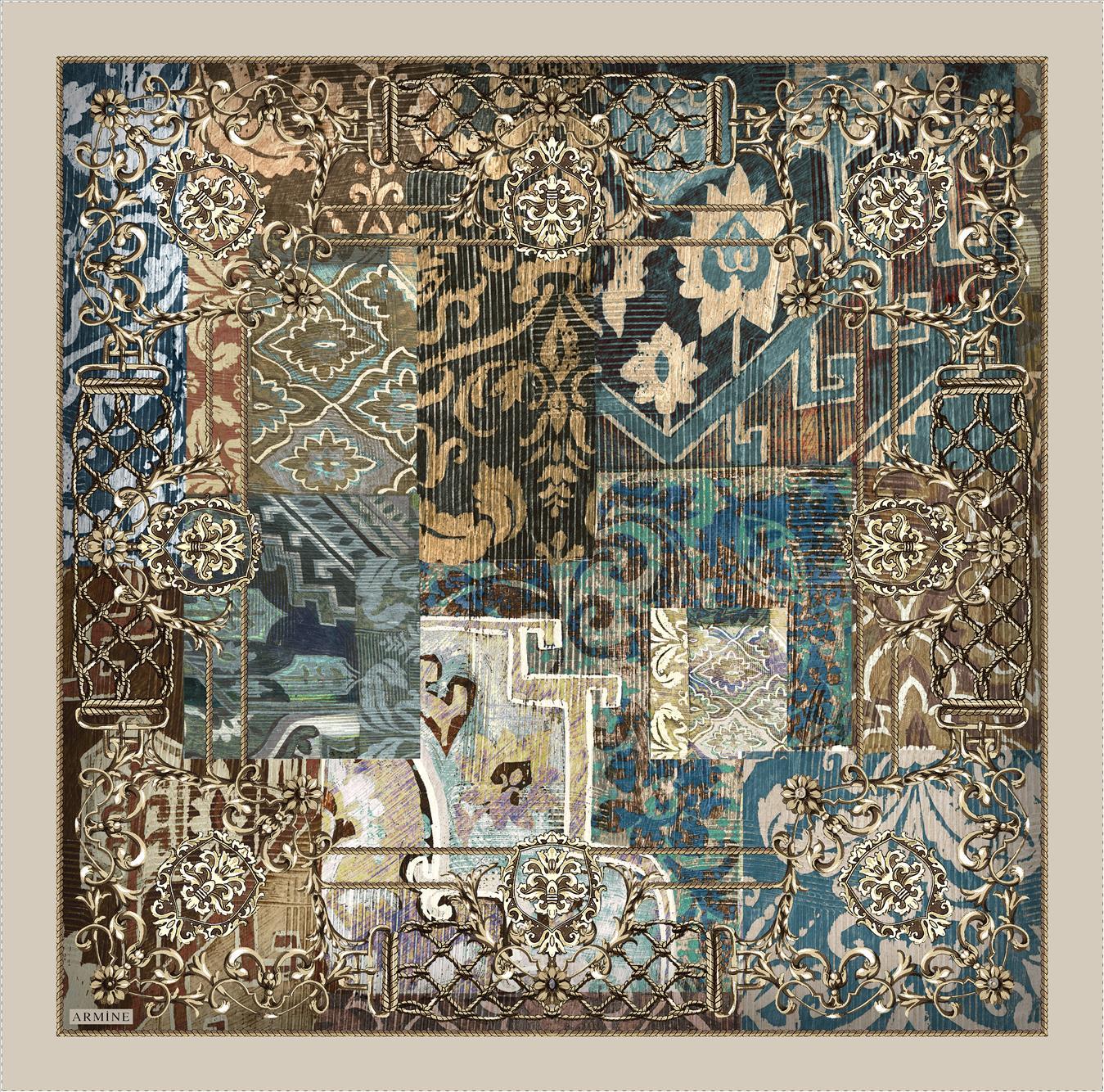 Armine Wati Turkish Silk Scarf No. 5 - Beautiful Hijab Styles