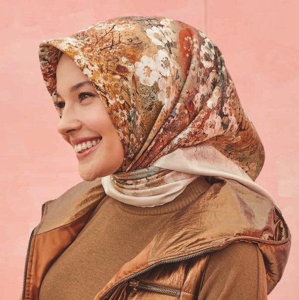 Armine Maine Pretty Silk Scarf No. 2 - Beautiful Hijab Styles