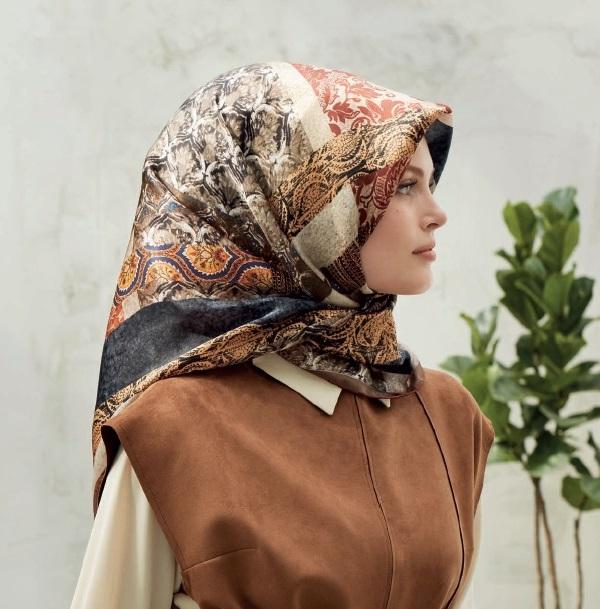 Armine Ephesus Turkish Silk Scarf No. 4 - Beautiful Hijab Styles