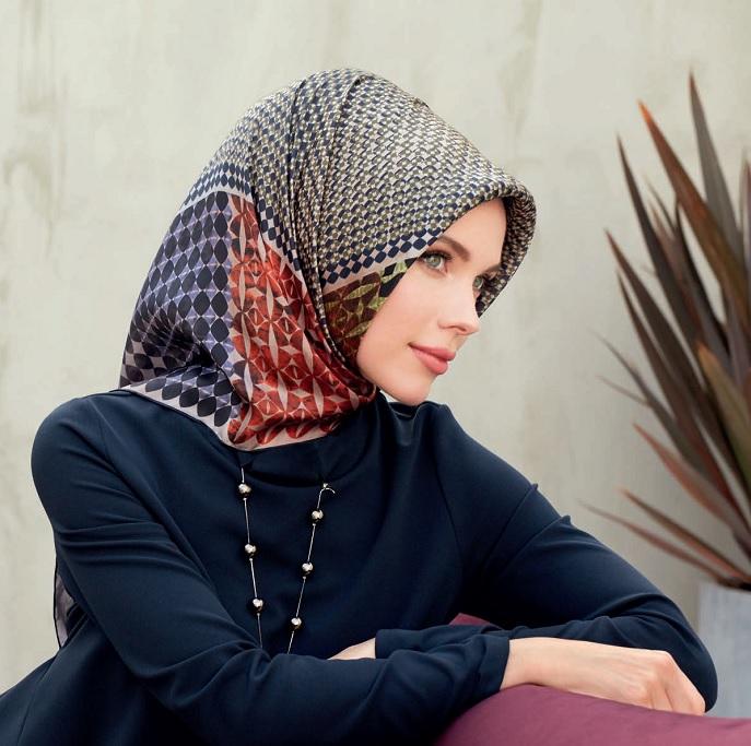 Armine Ozel Turkish Silk Scarf No. 33 - Beautiful Hijab Styles
