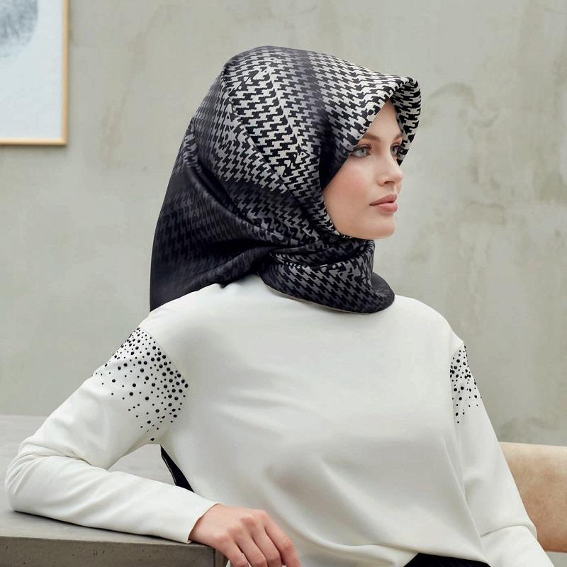 Armine Zeti Luxury Silk Scarf - Beautiful Hijab Styles