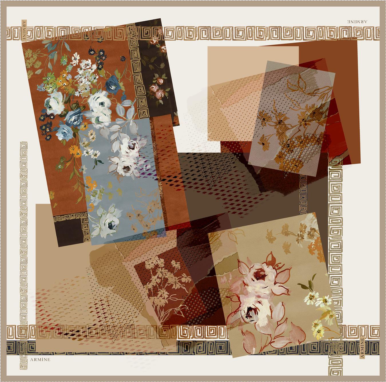 Armine Kayley Turkish Silk Scarf No. 9 - Beautiful Hijab Styles