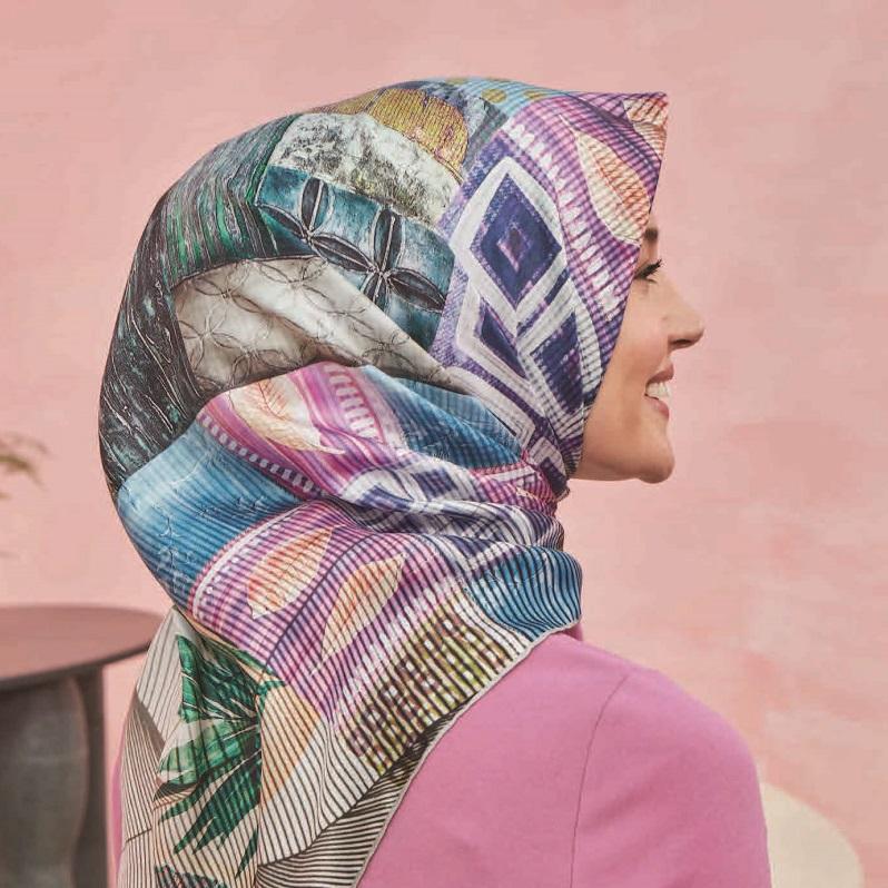 Armine Monticello Chic Silk Scarf No.85 - Beautiful Hijab Styles