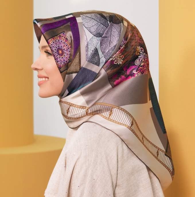 Armine Clarrisa Turkish Silk Scarf No. 1 - Beautiful Hijab Styles