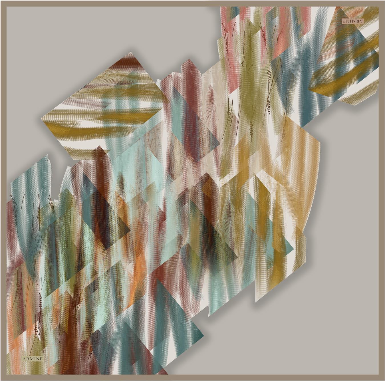 Armine Erika Square Silk Scarf No. 35 - Beautiful Hijab Styles