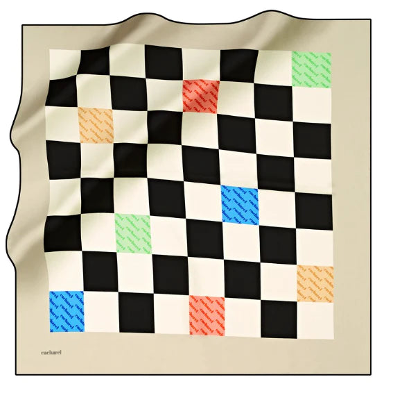 Cacharel Beth Silk Scarf No 11 Silk Scarves Cacharel 