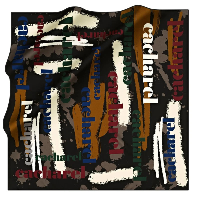 Cacharel Signature Silk Twill Scarf No 13 Silk Scarves Cacharel 