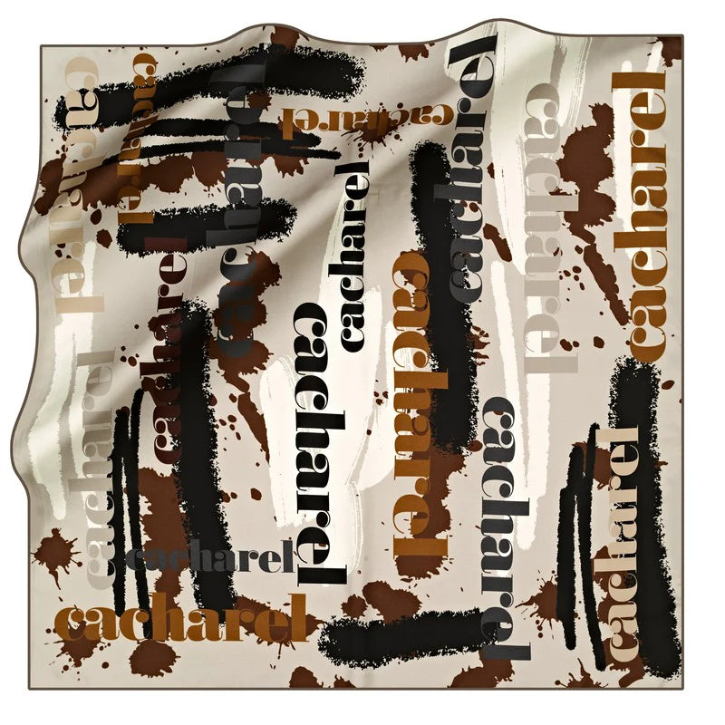 Cacharel Signature Silk Twill Scarf No 14 Silk Scarves Cacharel 