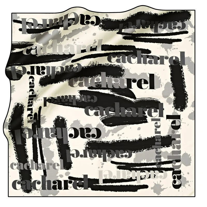 Cacharel Signature Silk Twill Scarf No 15 Silk Scarves Cacharel 