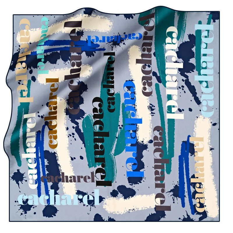 Cacharel Signature Silk Twill Scarf No 22 Silk Scarves Cacharel 