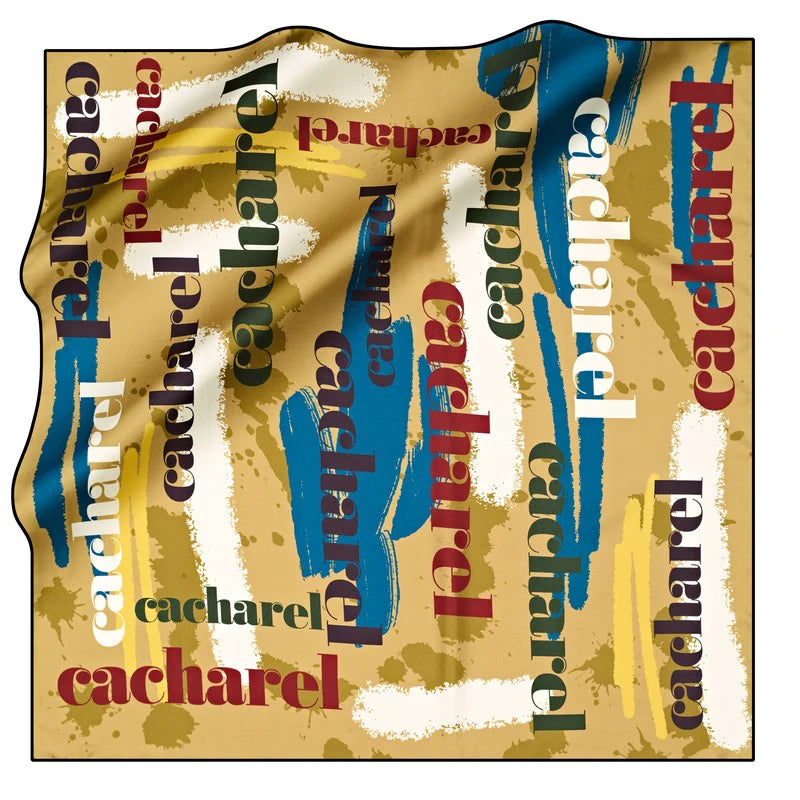 Cacharel Signature Silk Twill Scarf No 31 Silk Scarves Cacharel 