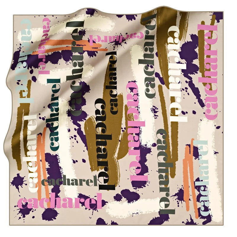 Cacharel Signature Silk Twill Scarf No 32 Silk Scarves Cacharel 
