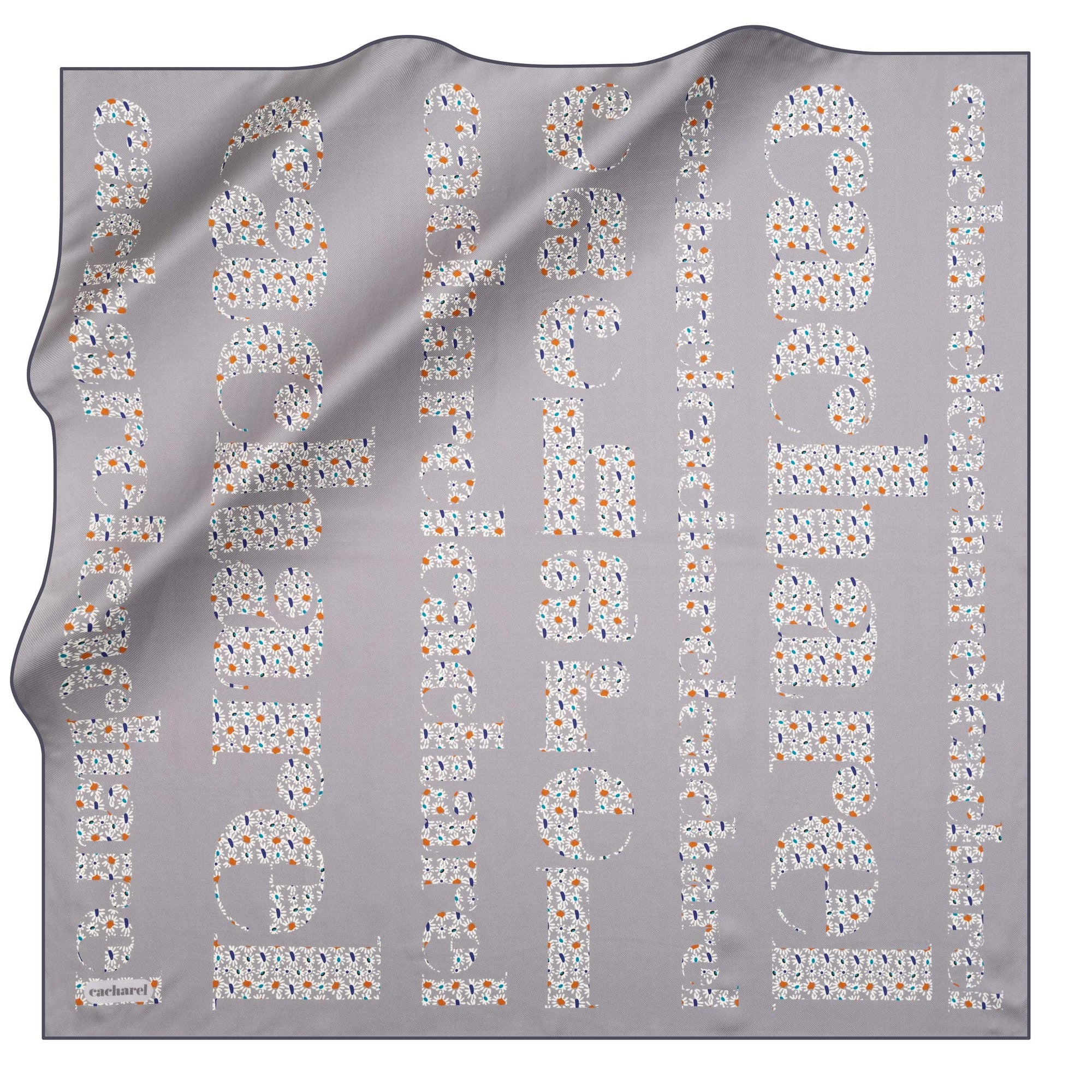Cacharel Brand Silk Scarf No. 91 - Beautiful Hijab Styles