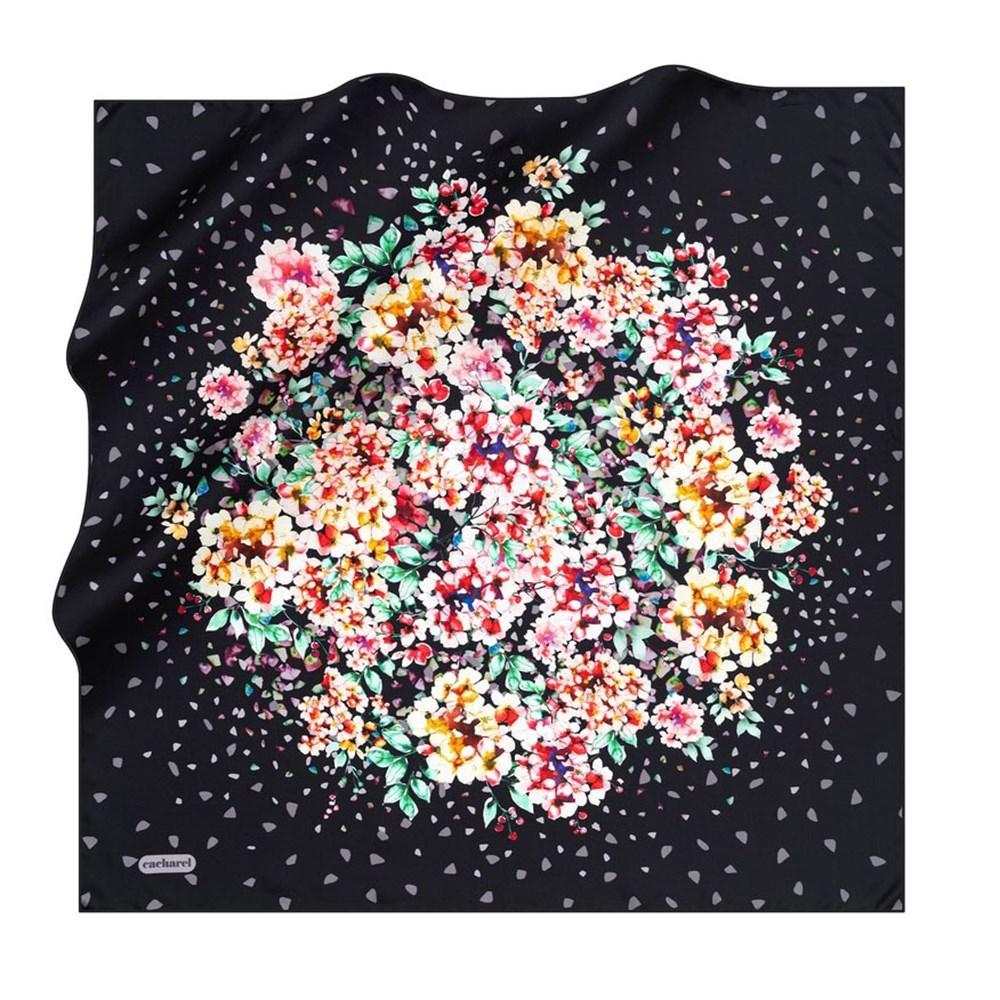 Cacharel Confetti Floral Silk Scarf No. 23 - Beautiful Hijab Styles