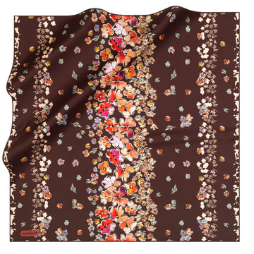 Cacharel Marolsha Floral Silk Scarf No. 42 - Beautiful Hijab Styles