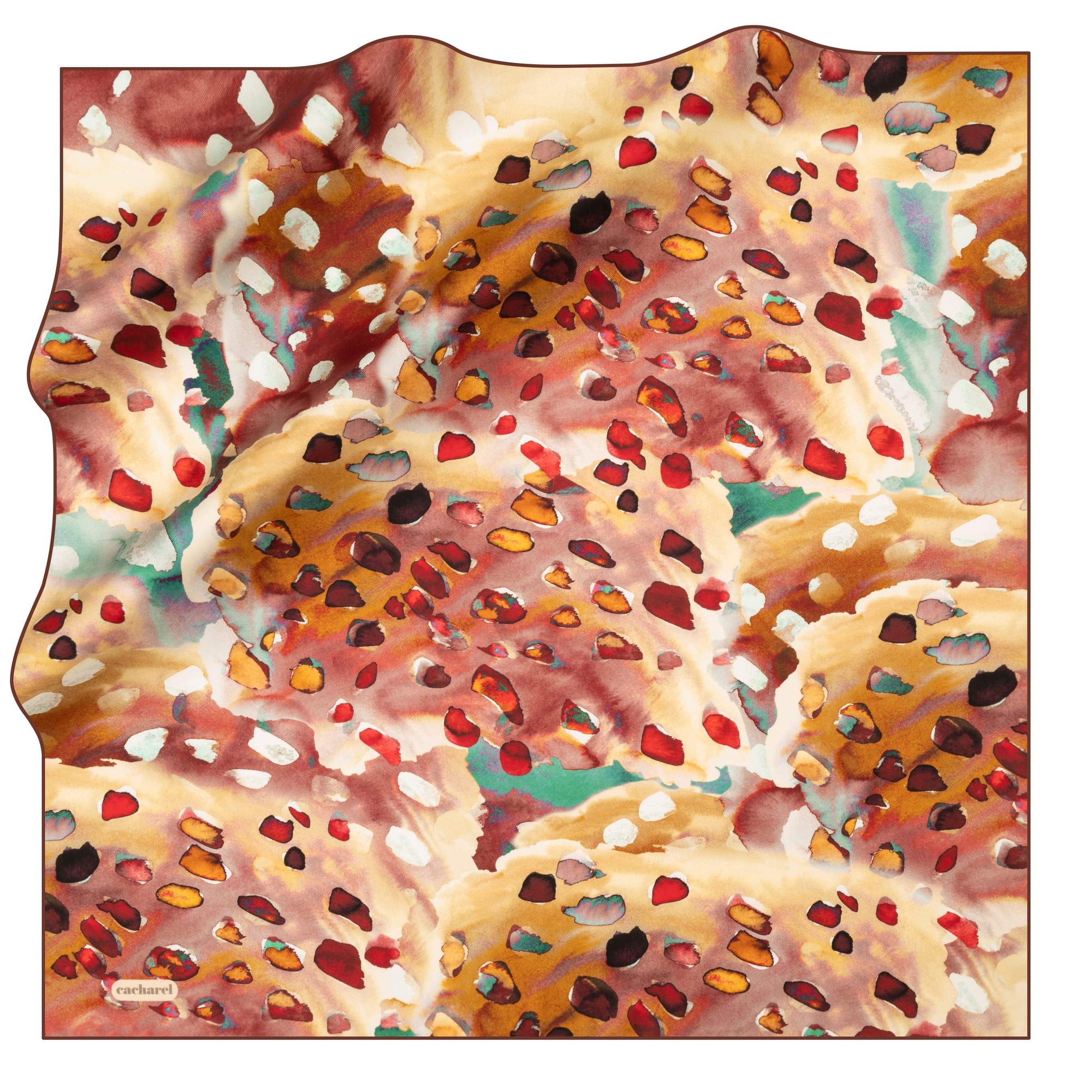 Cacharel Polka Silk Twill Scarf No. 41 - Beautiful Hijab Styles