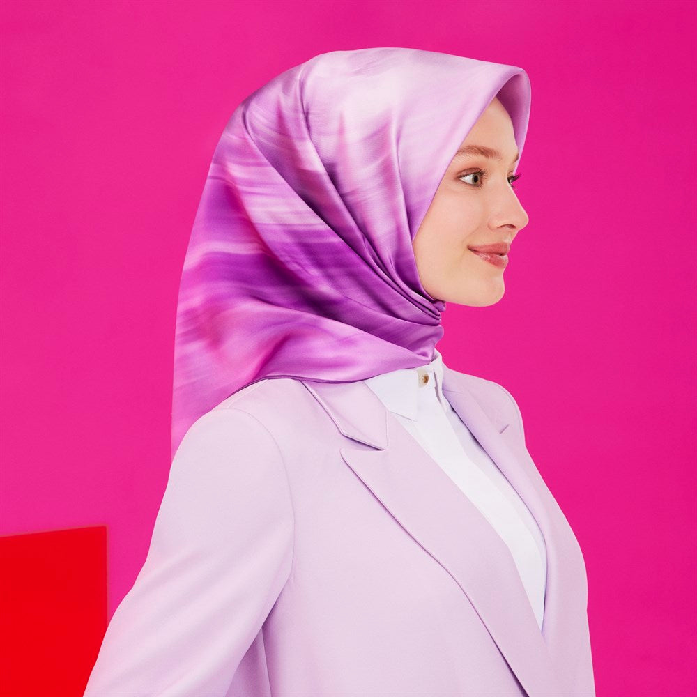 Armine Mizu Women Silk Scarf No 1 - Beautiful Hijab Styles