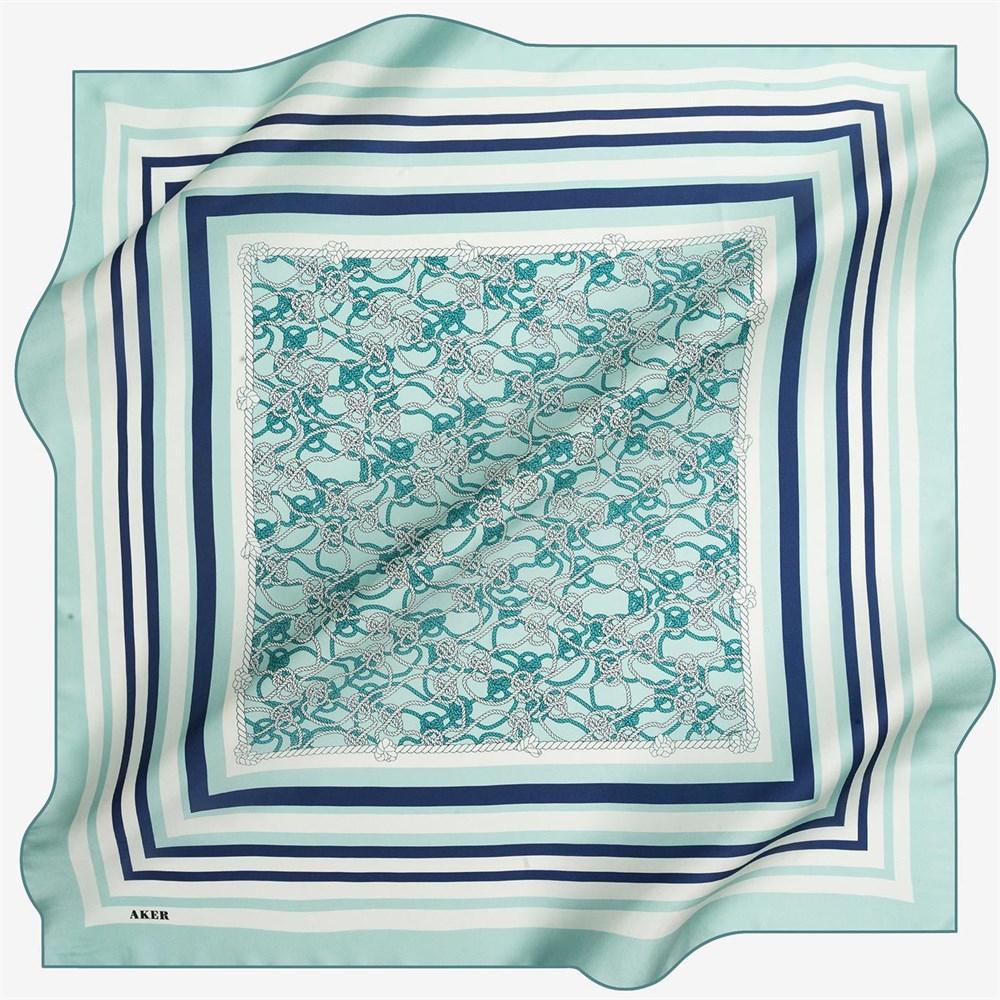 Aker Vintage Silk Scarf Gloria No. 52 - Beautiful Hijab Styles