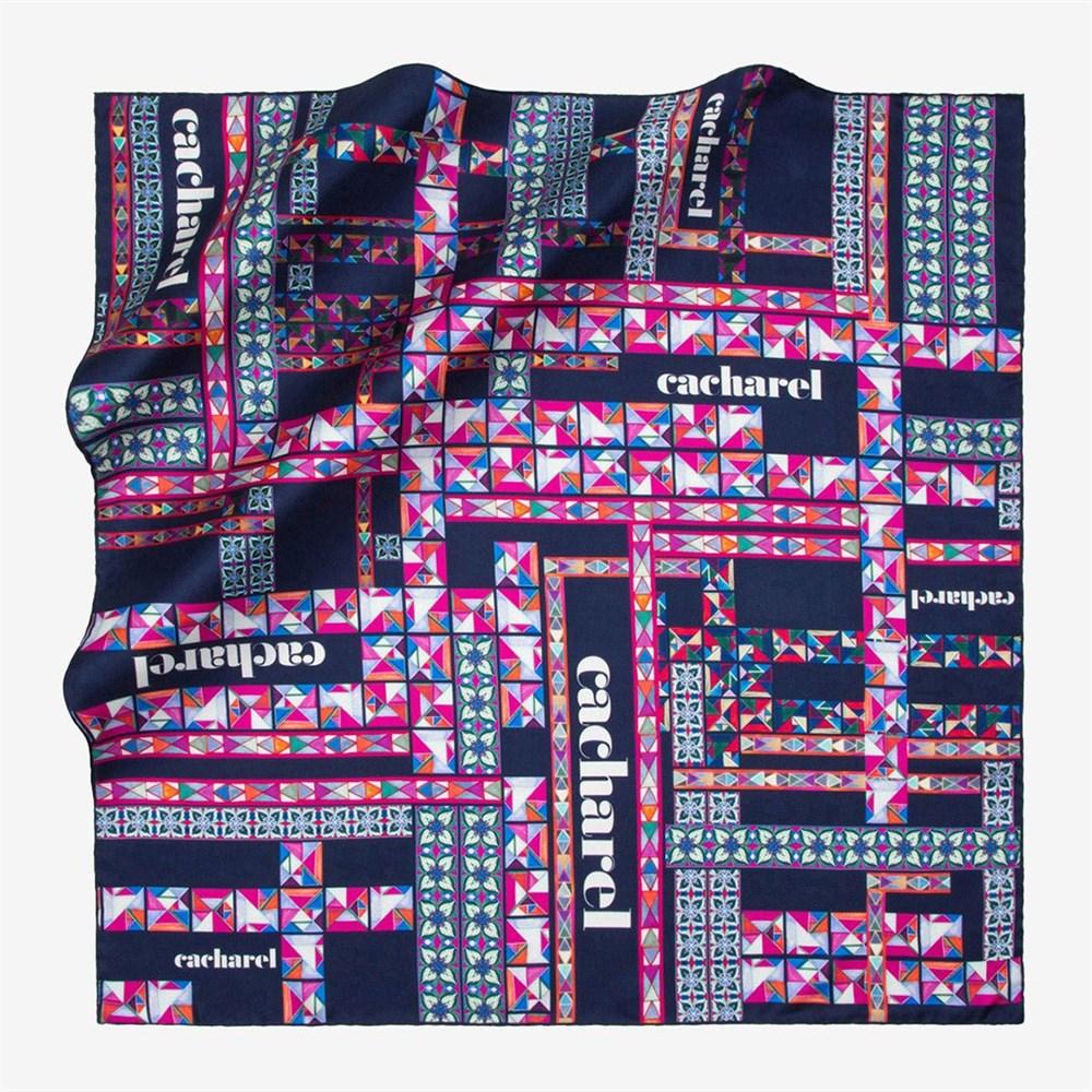 Cacharel Signature Silk Hair Wrap No. 21 - Beautiful Hijab Styles