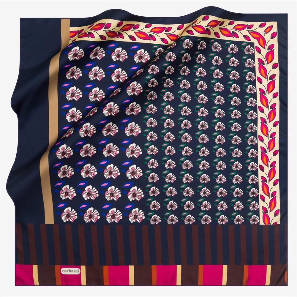 Cacharel Rania Silk Twill Scarf No. 21 - Beautiful Hijab Styles