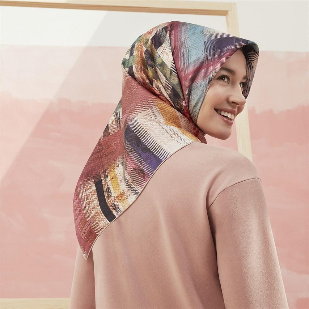Armine Kansas Women Silk Scarf No. 1 - Beautiful Hijab Styles