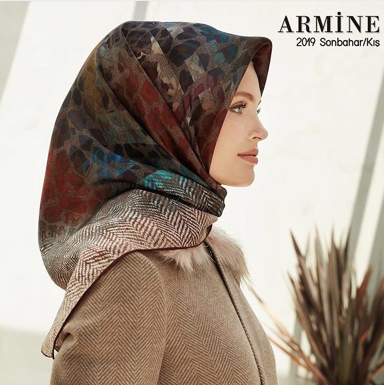 Armine Alanya Turkish Silk Scarf No. 31 - Beautiful Hijab Styles