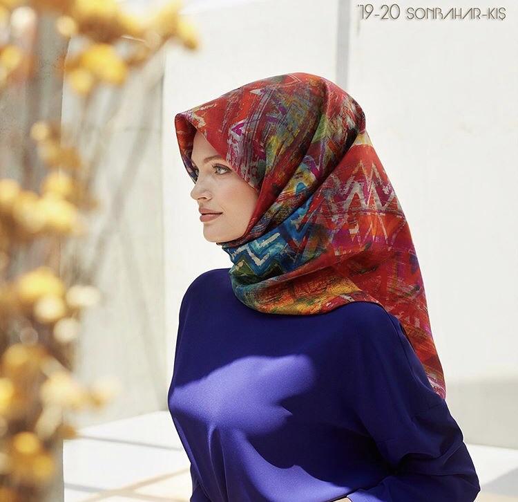 Armine Zuray Luxury Silk Scarf - Beautiful Hijab Styles