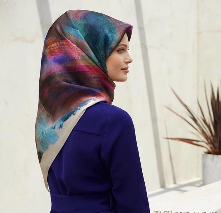Armine Shira Turkish Silk Scarf No. 33 - Beautiful Hijab Styles