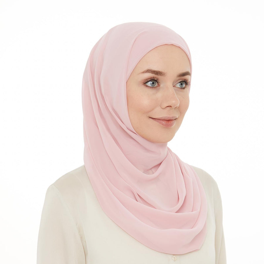 Instant Chiffon Shawl HijabPlanet Co. Pink 