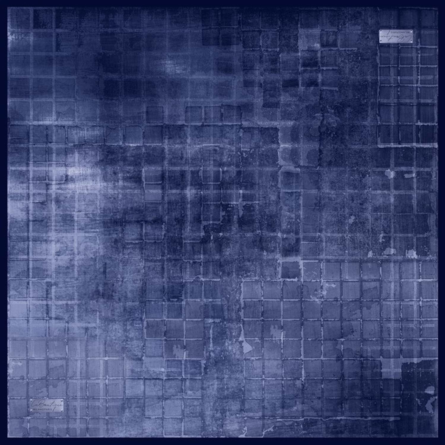 La Boutique Sapphire Blue Silk Scarf Silk Scarves, Silk Hijab La Boutique 