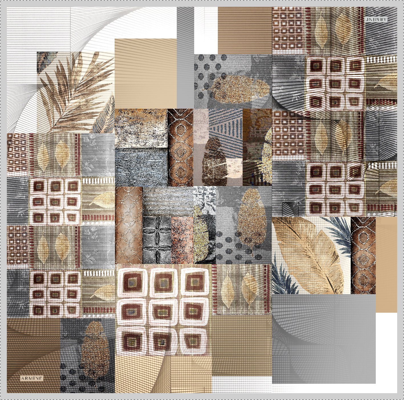 Armine Monticello Chic Silk Scarf No.33 - Beautiful Hijab Styles