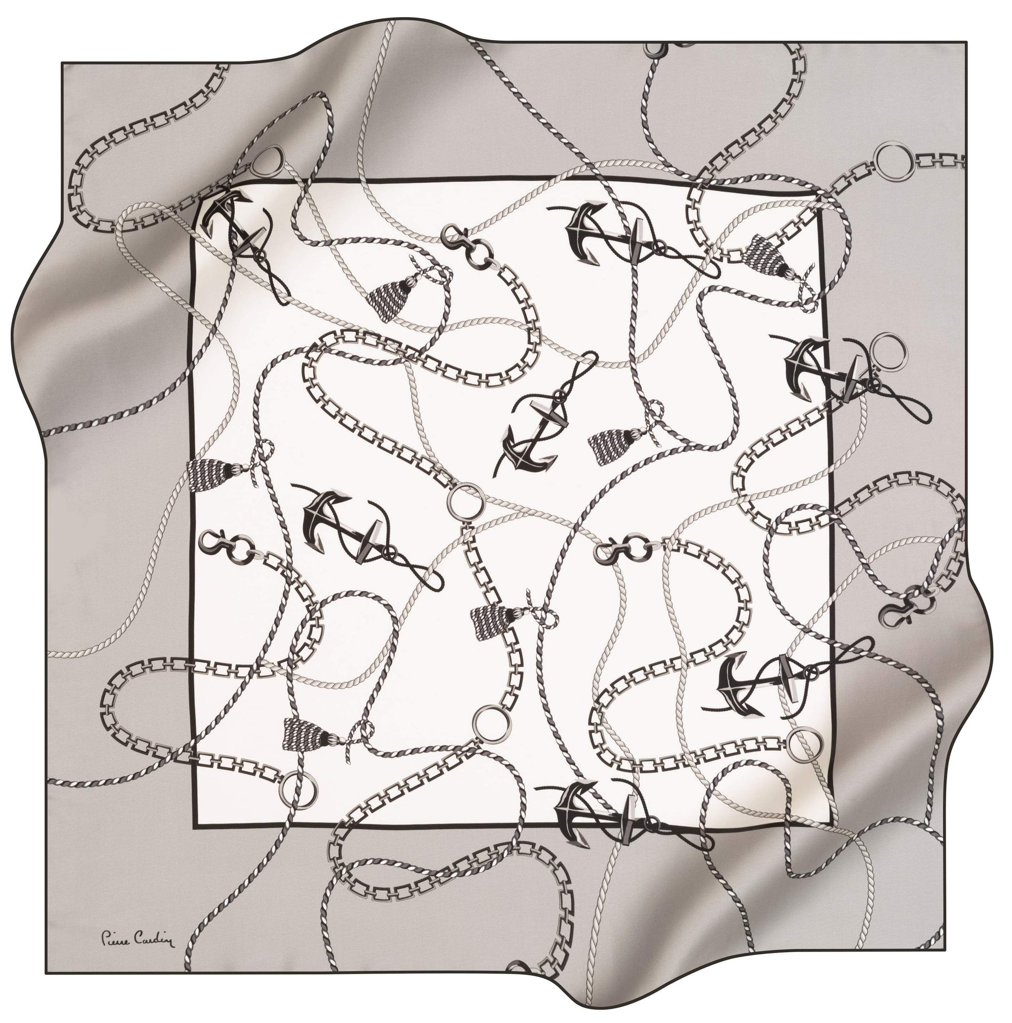 Pierre Cardin Ibiza Silk Scarf No. 16 - Beautiful Hijab Styles