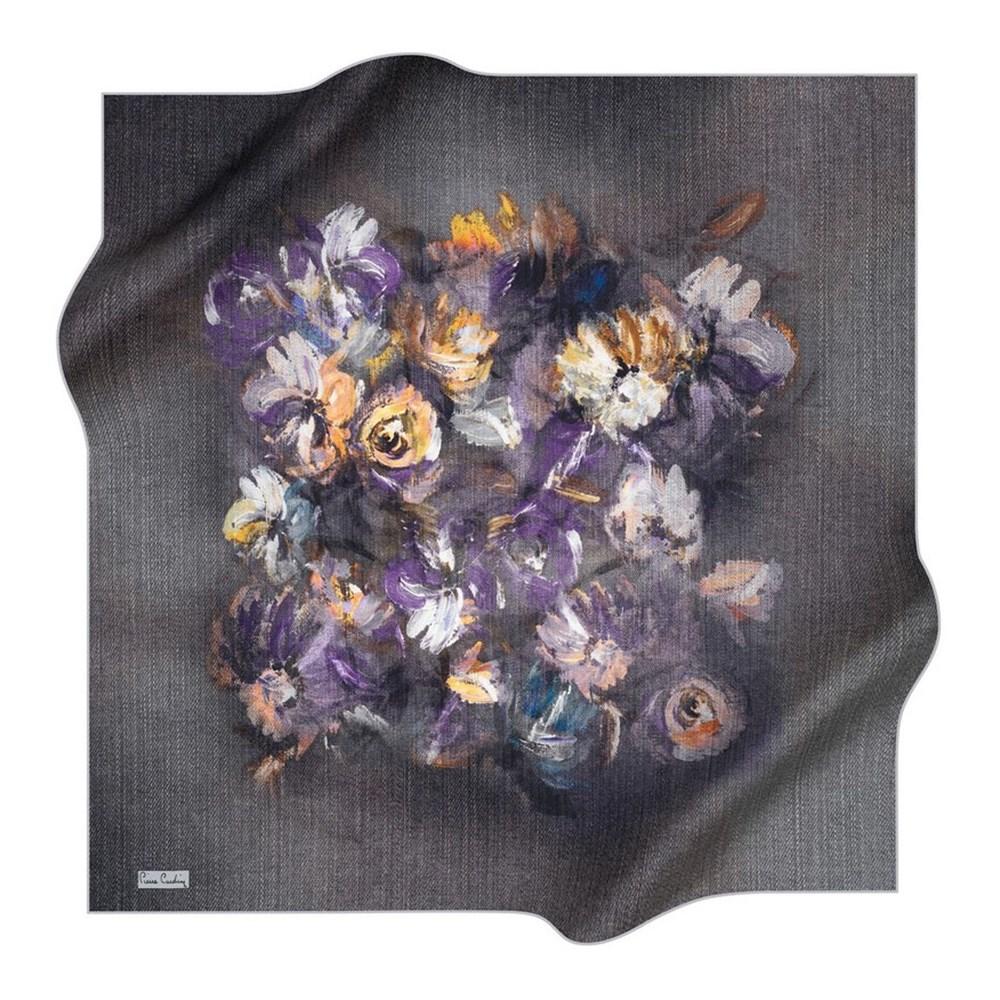 Pierre Cardin Moonflower Silk Wrap No. 72 - Beautiful Hijab Styles