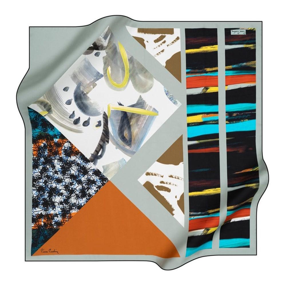 Pierre Cardin Zainap Silk Foulard No. 12 - Beautiful Hijab Styles
