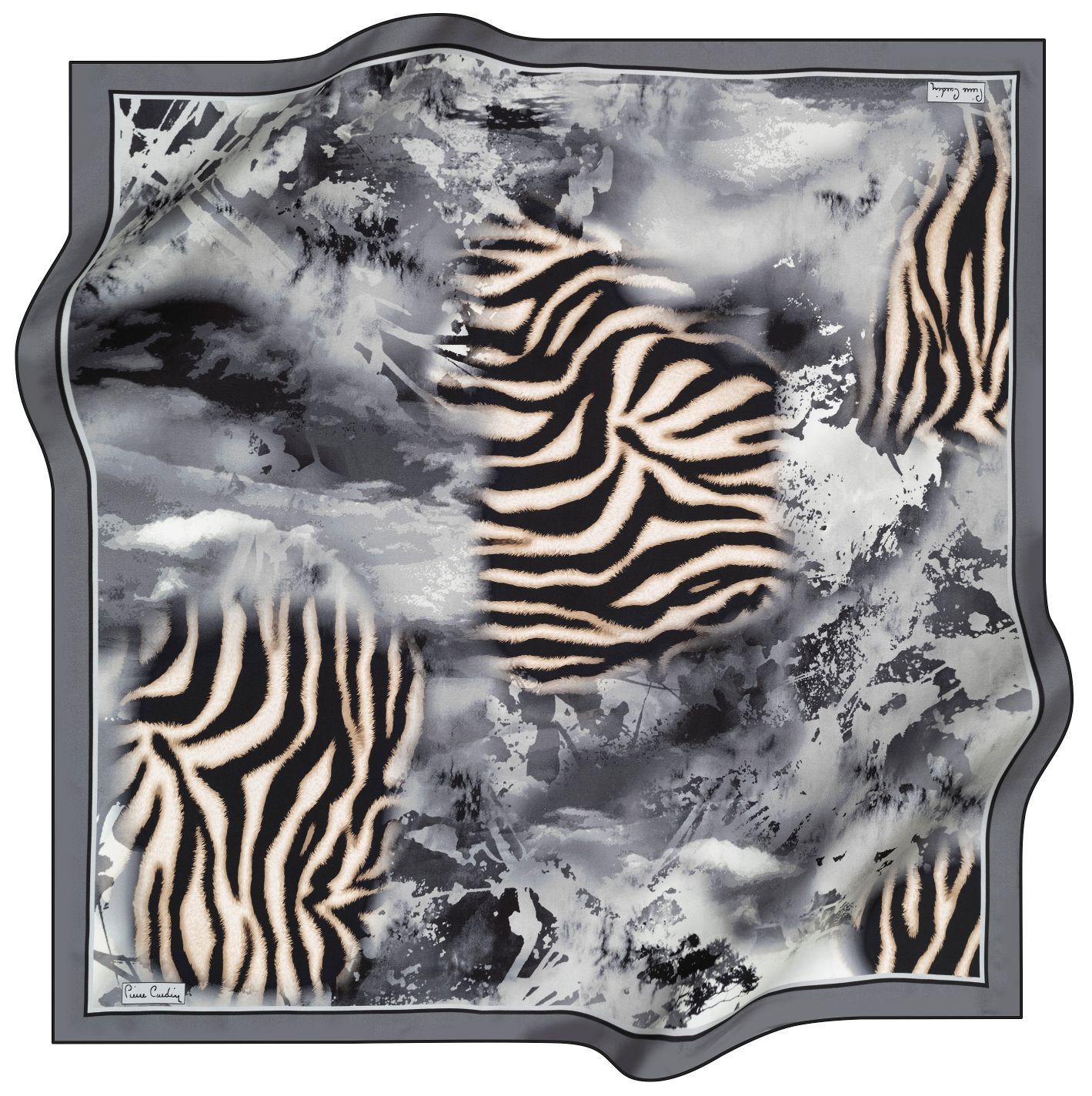 Pierre Cardin Safari Women Silk Scarf No. 12 - Beautiful Hijab Styles