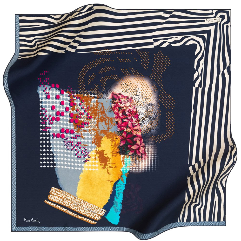 Pierre Cardin Novena Silk Scarf No. 22 Pierre Cardin,Silk Scarves Pierre Cardin 