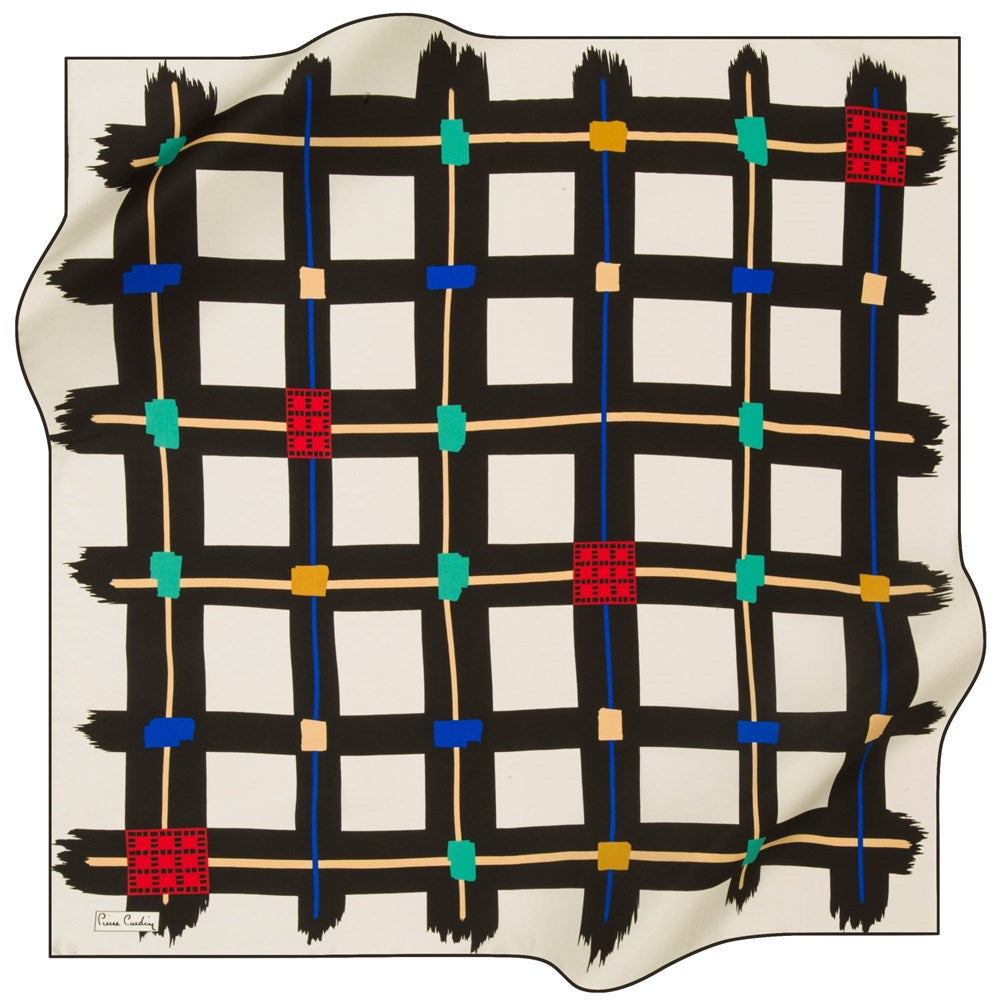 Pierre Cardin Trend Silk Twill Scarf #12 Pierre Cardin,Silk Scarves Pierre Cardin 