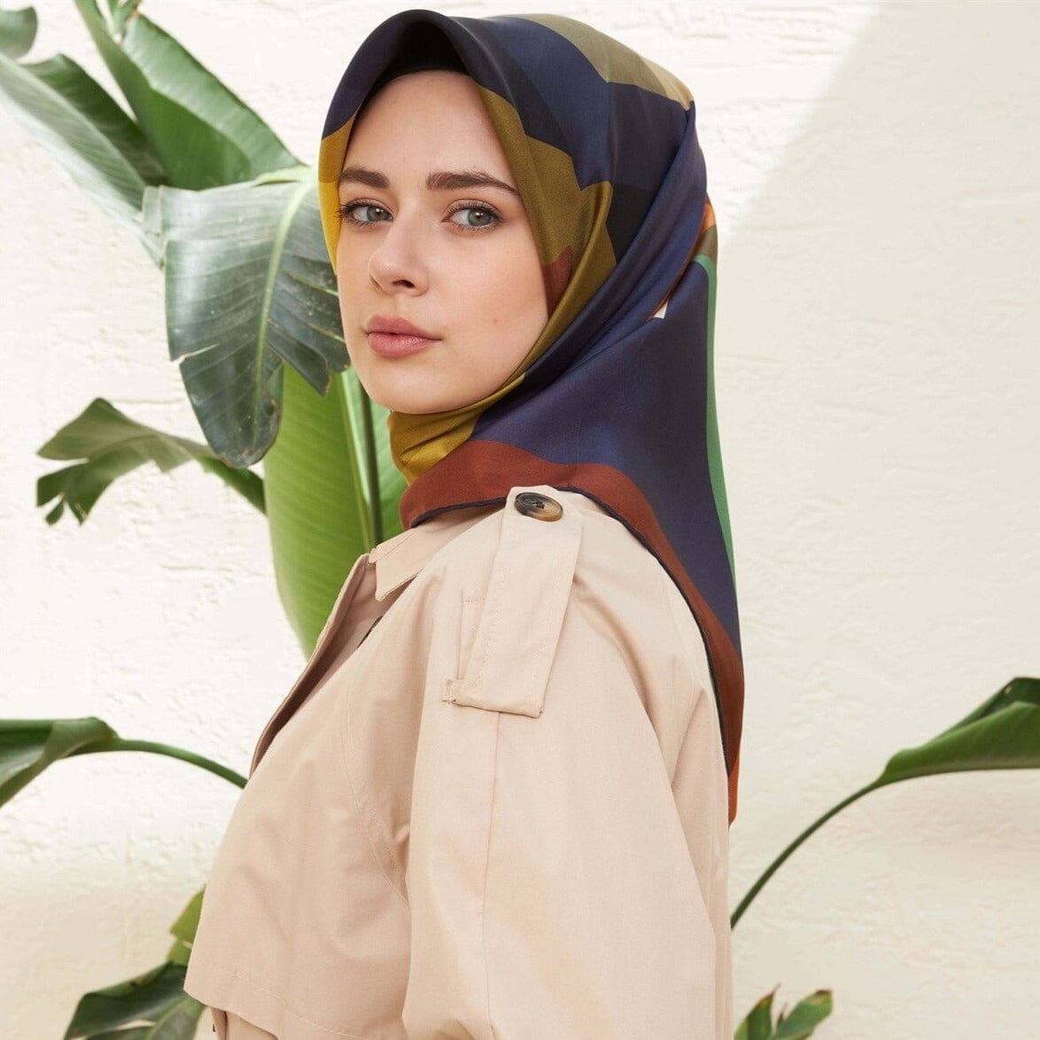SilkHome Cemre Women Silk Scarf #2 Silk Hijabs Silk Home 
