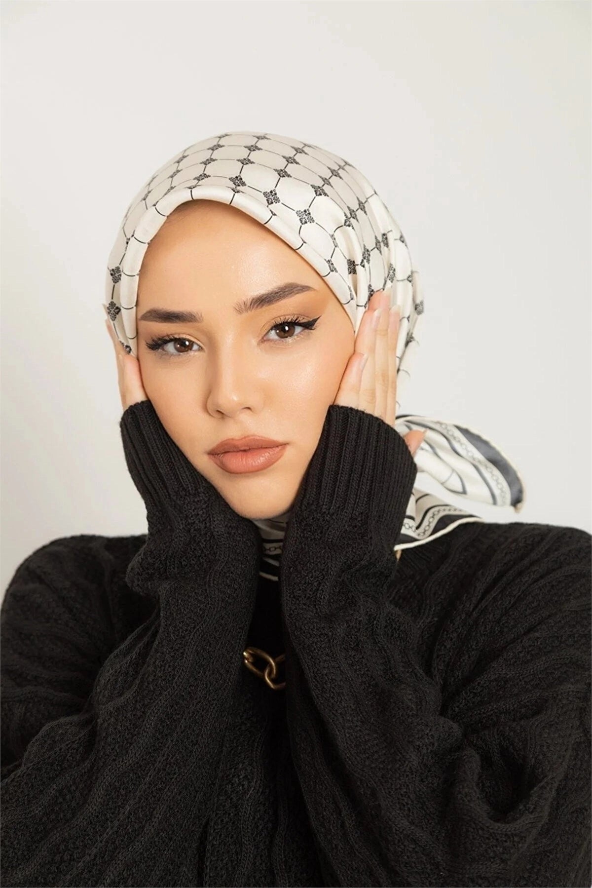 SilkHome Eylem Women Silk Scarf #19 Silk Hijabs Silk Home 