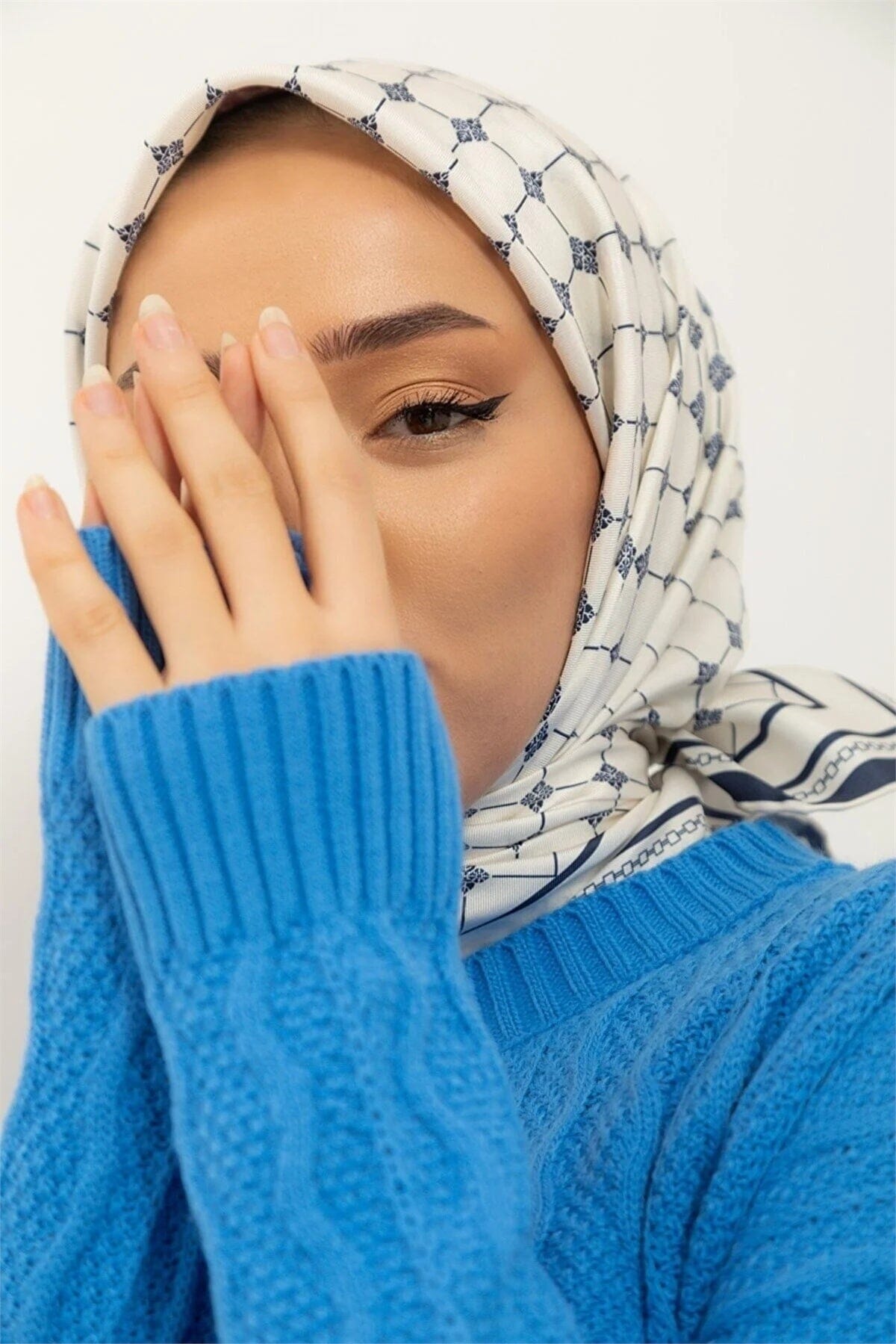 SilkHome Eylem Women Silk Scarf #23 Silk Hijabs Silk Home 