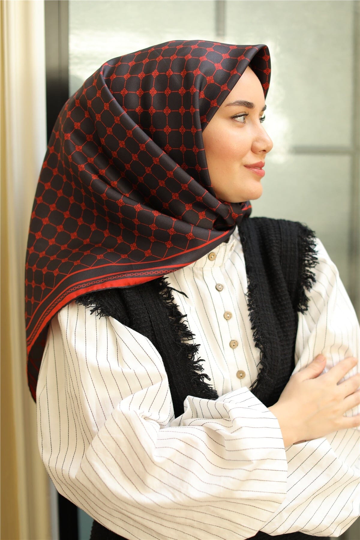 SilkHome Eylem Women Silk Scarf #29 Silk Hijabs Silk Home 