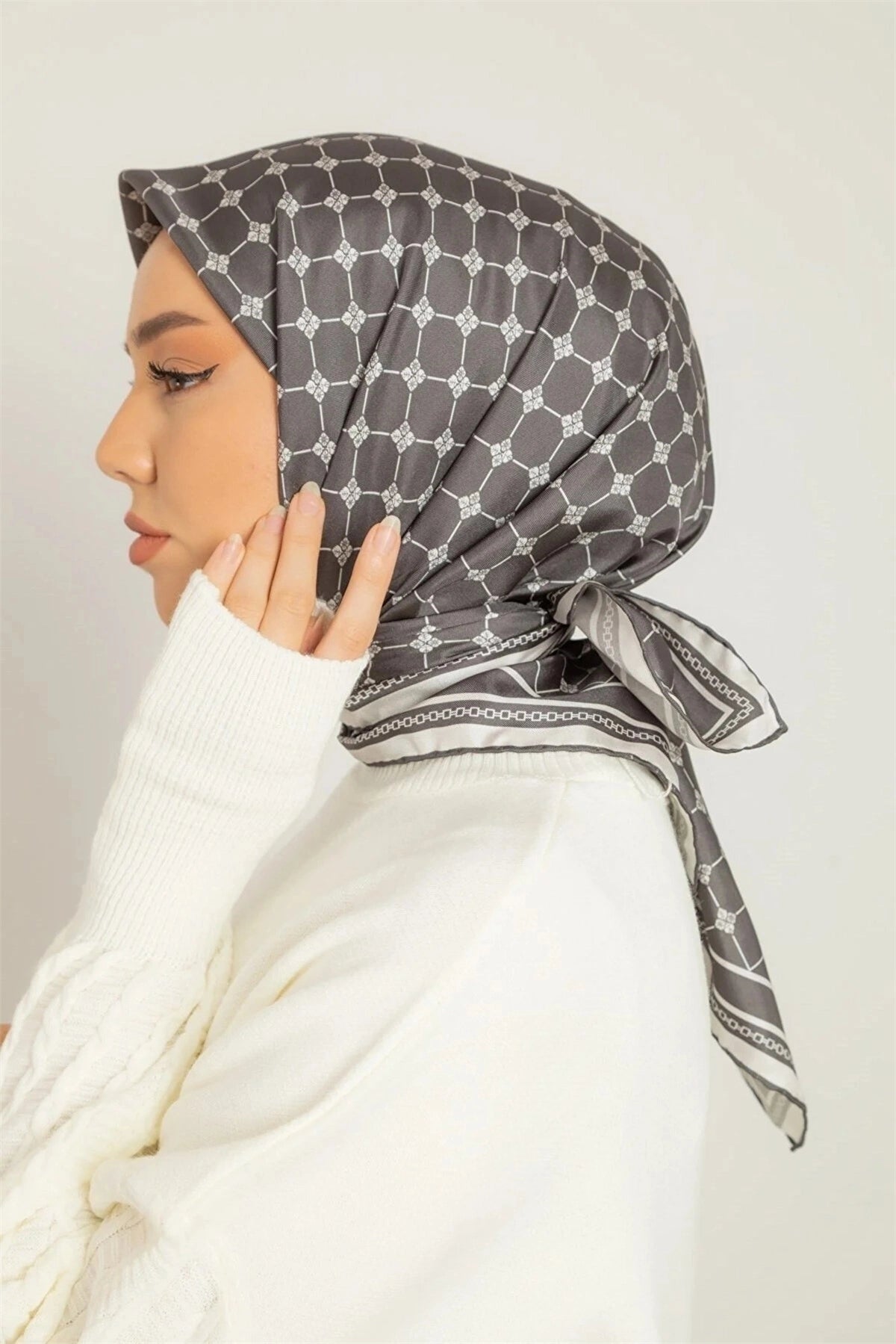 SilkHome Eylem Women Silk Scarf #6 Silk Hijabs Silk Home 