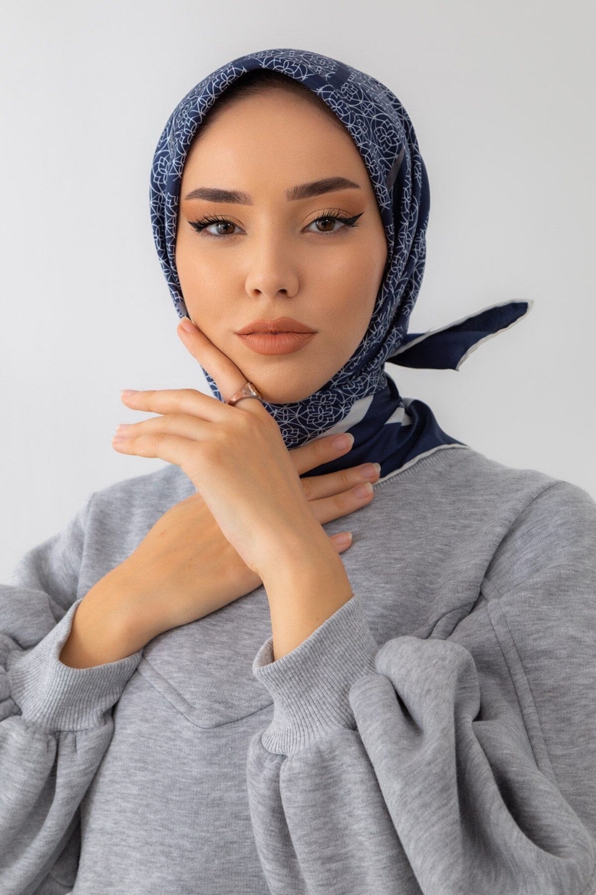 SilkHome Fatima Women Silk Scarf #13 Silk Hijabs Silk Home 