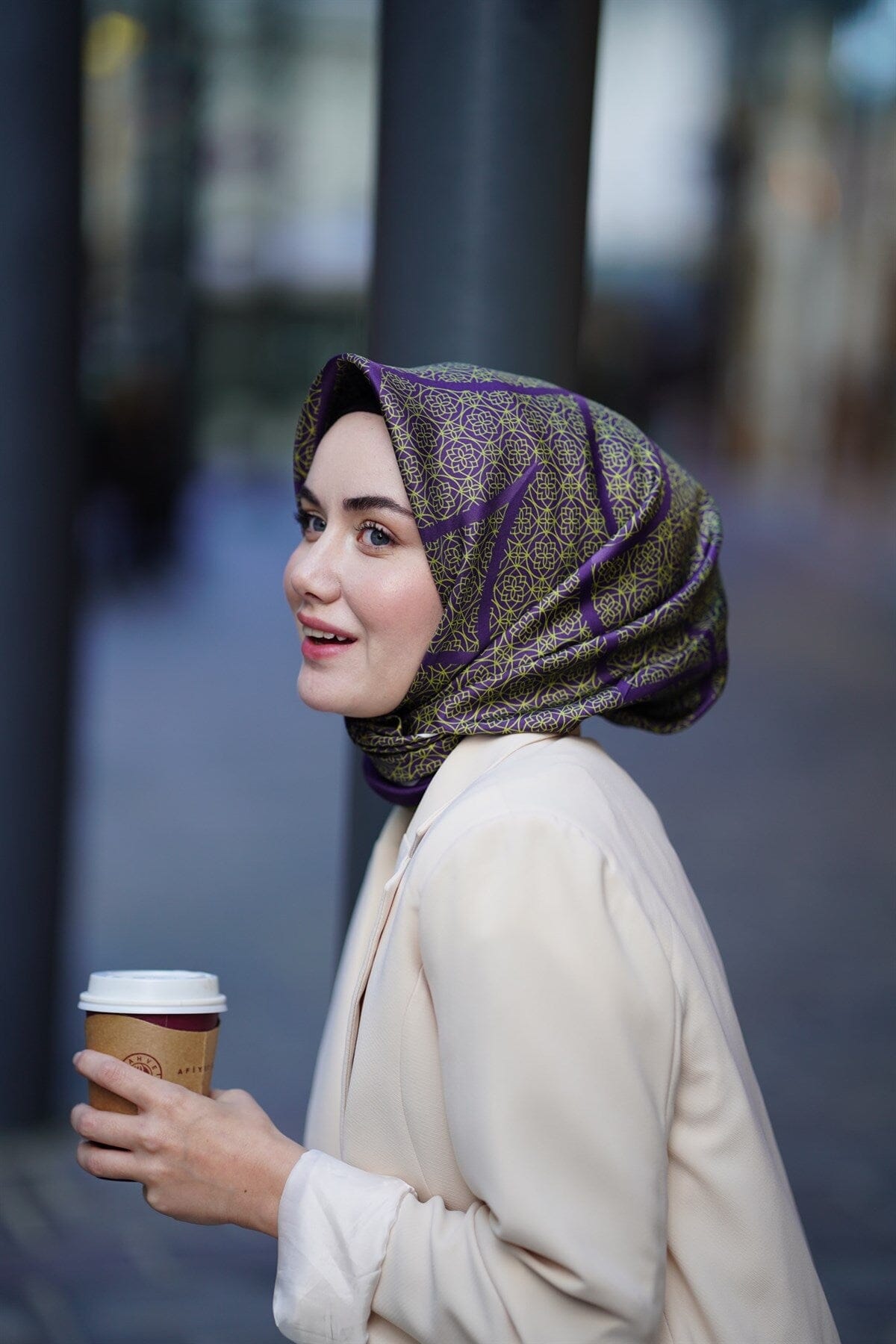 SilkHome Fatima Women Silk Scarf 