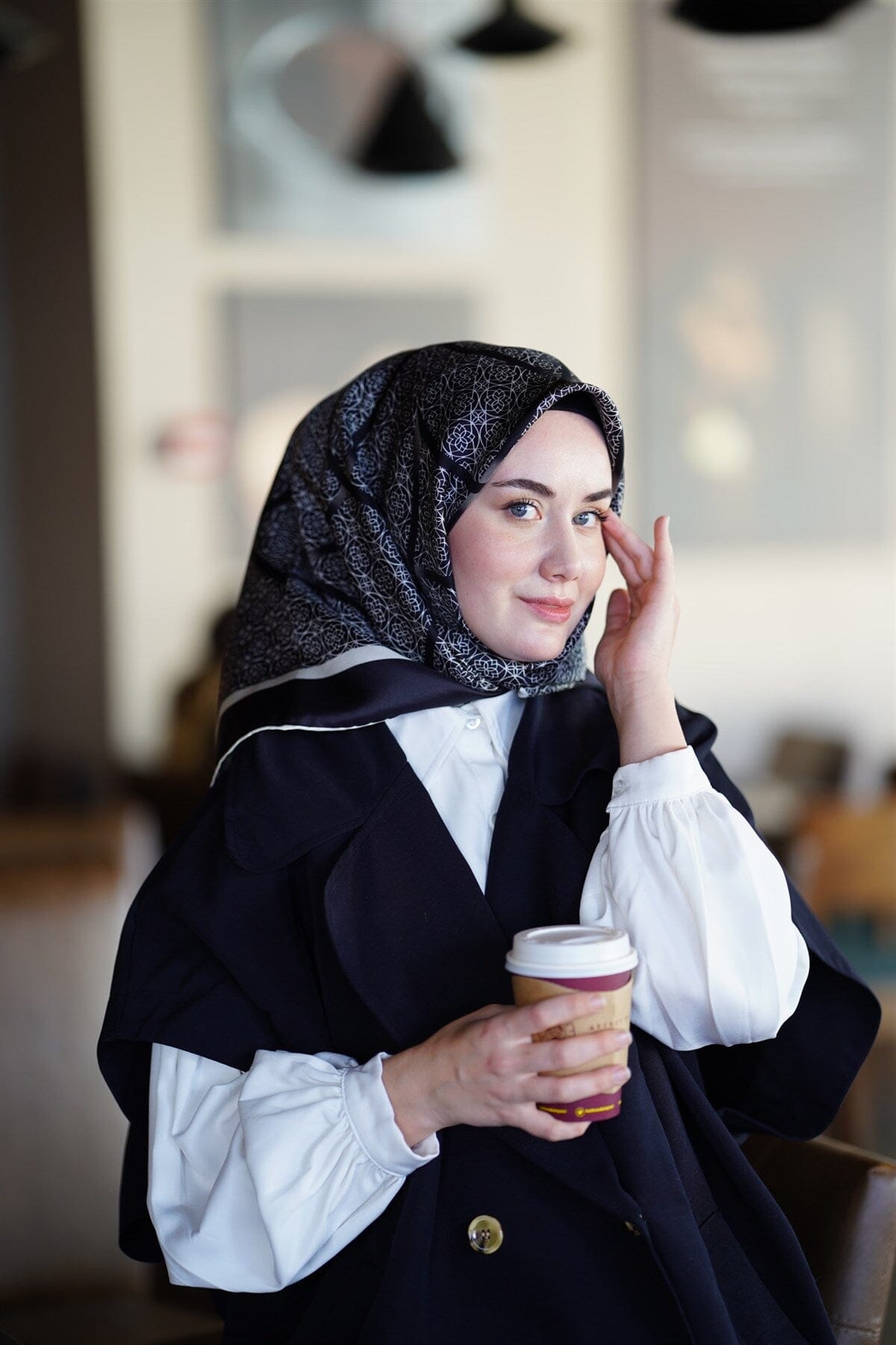 SilkHome Fatima Women Silk Scarf #2 Silk Hijabs Silk Home 