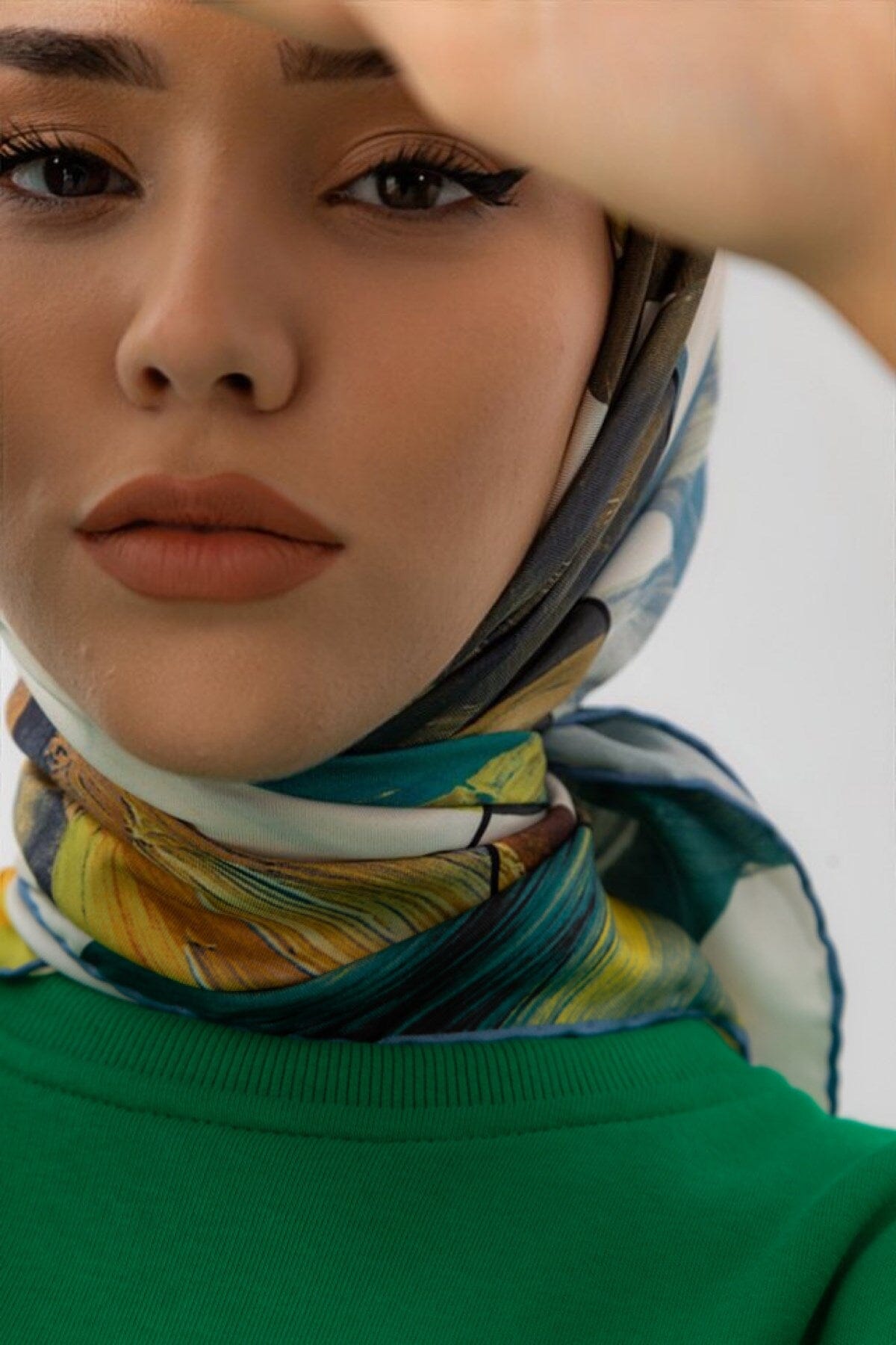 SilkHome Havva Women Silk Scarf #11 Silk Hijabs Silk Home 