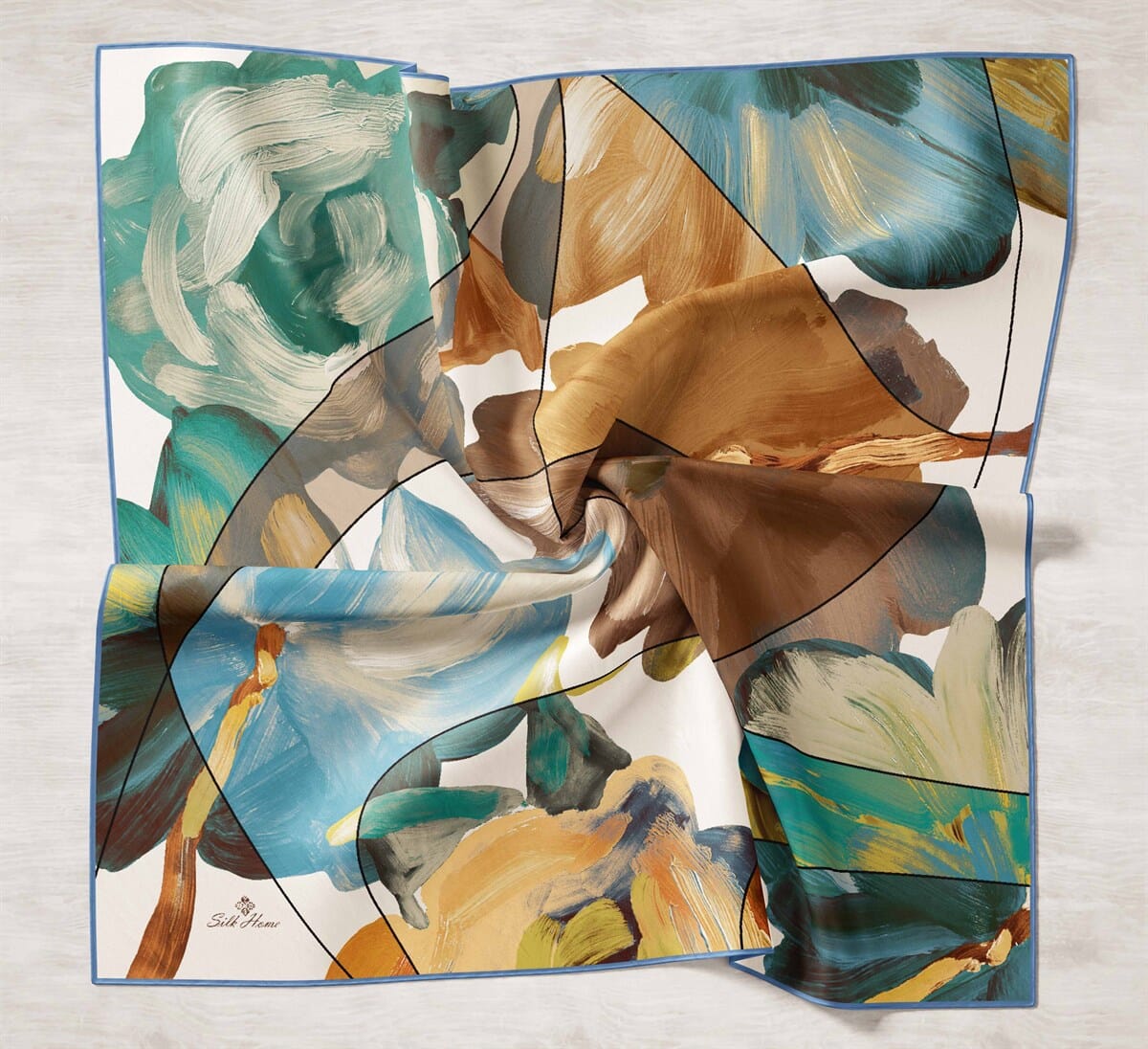 SilkHome Havva Women Silk Scarf #11 Silk Hijabs Silk Home 