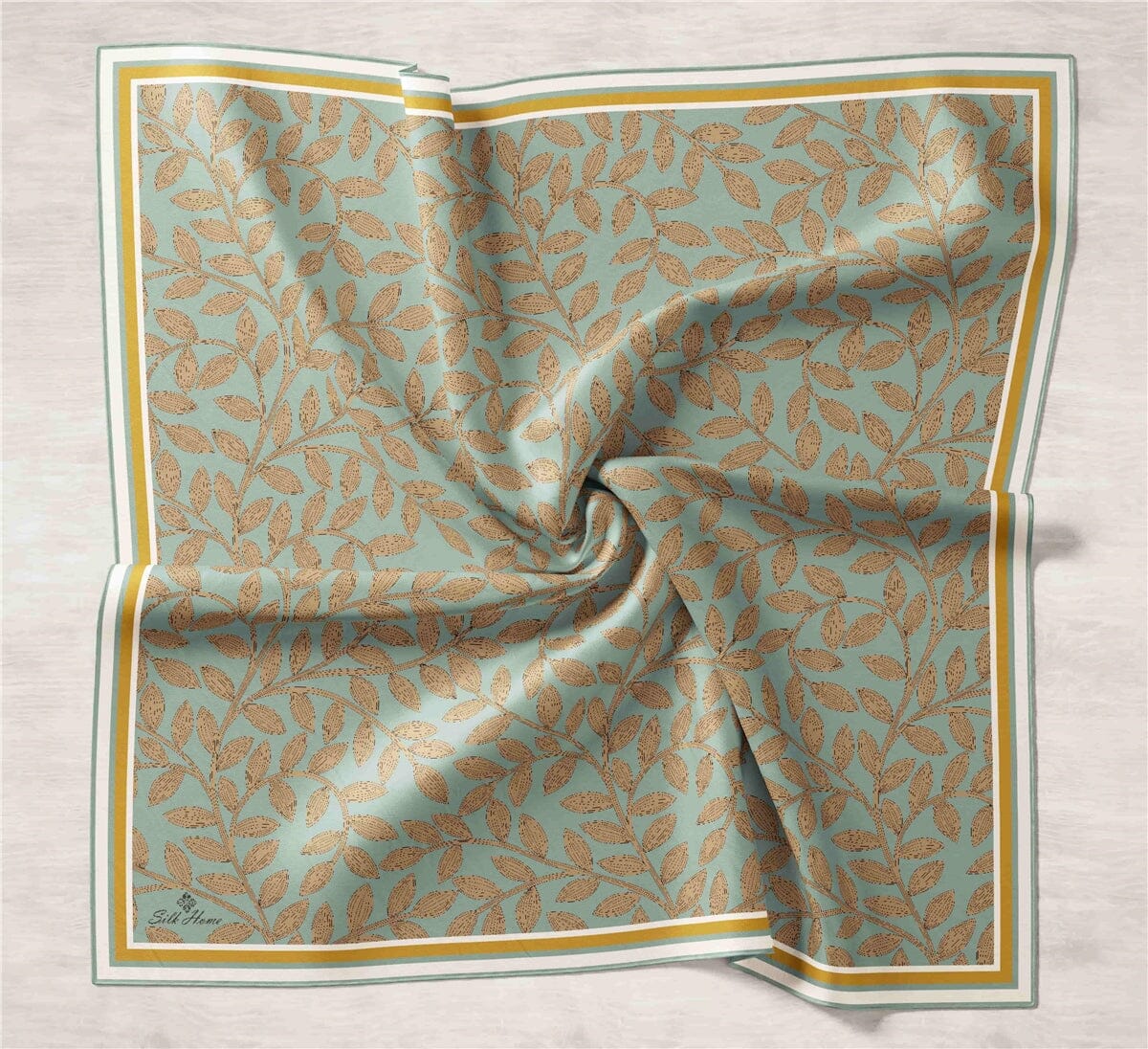 SilkHome Laurel Women Silk Scarf #29 Silk Hijabs Silk Home 
